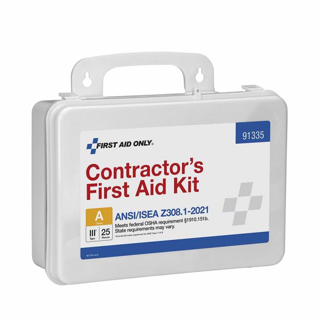 First Aid Only Ansi A Person Contractor Plastic Ansi Compliant