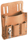 5127, Klein Tool Pouch, Leather, 6 Pockets, Knife Snap