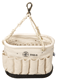 5152S Bucket, #6 Canvas, Oval, 41 Pockets
