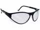 60058 Protective Eyewear, Black Frame w/ Clear Lens