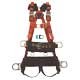 66630, 6 D-Ring EagleTower QC Harness