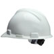 MSA V-Gard Protective Hard Cap w/Fas-Trac Ratchet Suspension
