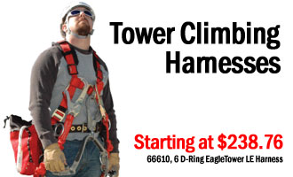 Tower Climbing Harnesses & Safety Fall Protection Harness Equipment Gear