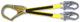 29740, 1" x 14" Rebar Web Assembly with Snaphook/Rebar Hook