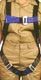 48113, ConstructionPlus One D-Ring Harness with 1" x 6' NoPac Lanyard