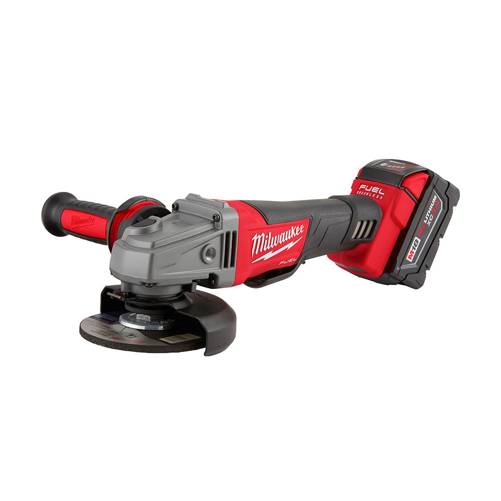 Milwaukee M18 FUEL 4-1/2 to 5 Inch Grinder, Paddle Switch No-Lock Two ...