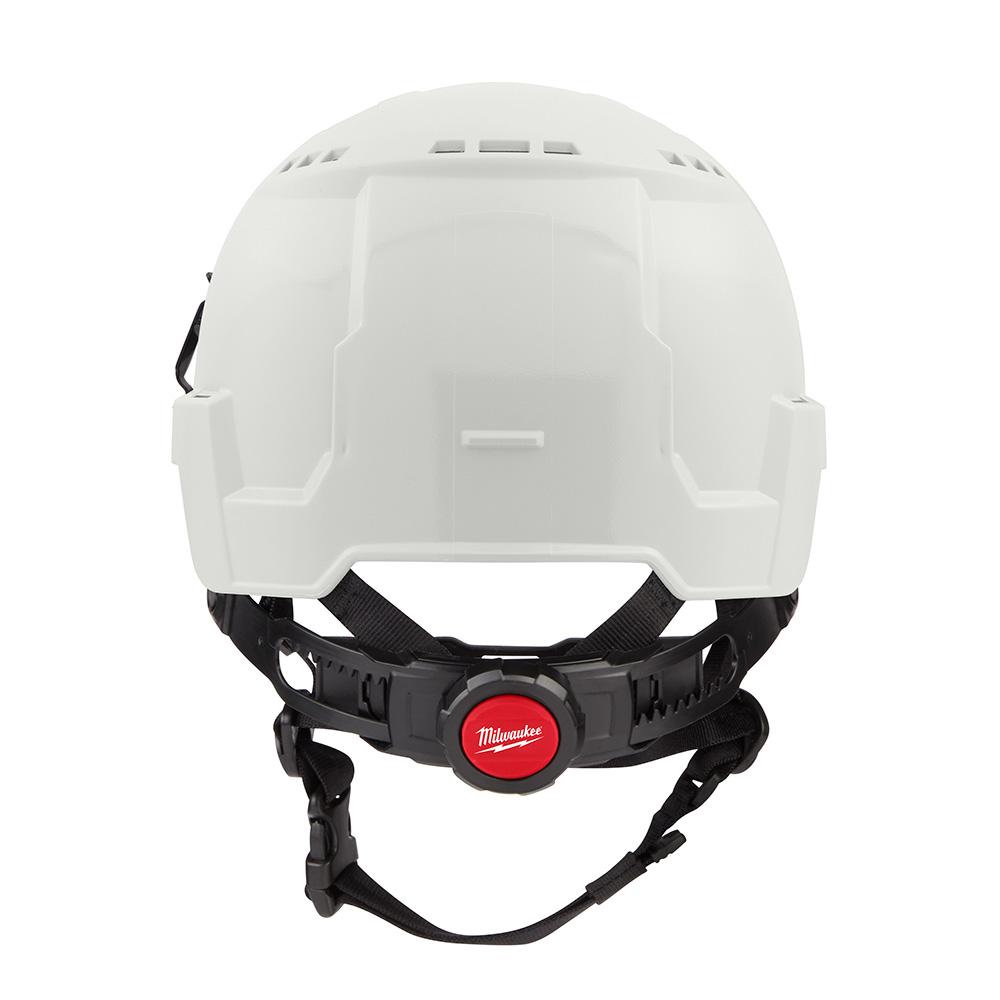 Milwaukee Type 2 Vented Safety Helmet With Bolt Accessory Clips 