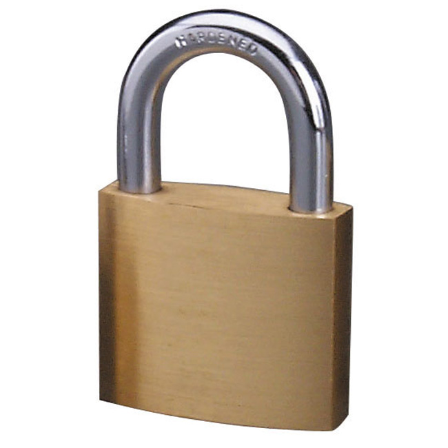 Master Lock 1-1/2 Inch (38mm) Brass V-Line Padlock (Keyed Alike) - GME ...