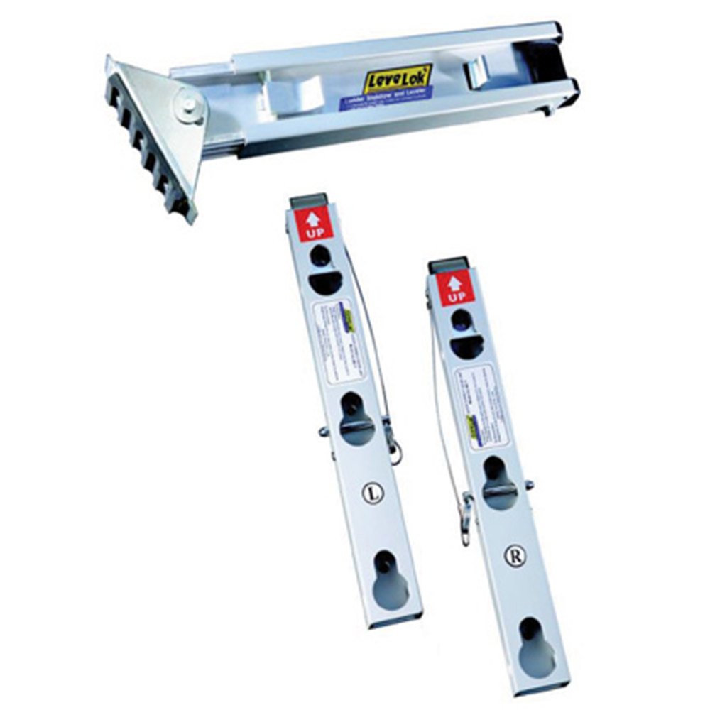 Levelok Ladder Leveler Stabilizer Complete Kit (KeyLok Quick Connect ...