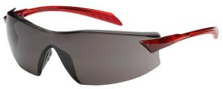 Bouton Radar Safety Glasses with Gray Lens and Red Temple