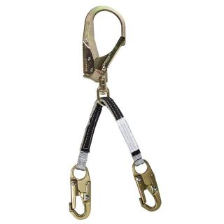 13420 Adjuster Rebar Chain Assembly with Snaphooks and Rebar Hook, 25-1/2
