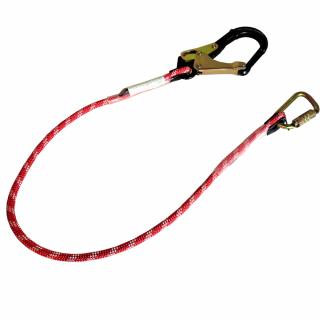 Controlled decent device, 16m kernmantle rope, double action hook each end,  Honeywell