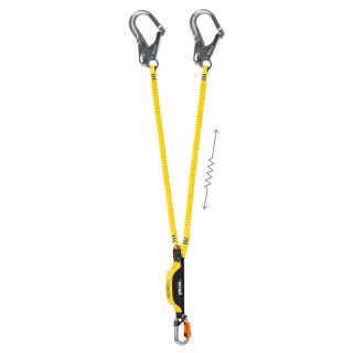 Twin Leg Shock Absorbing Lanyards  Fall Arrest Protection Equipment &  Safety Gear - GME Supply