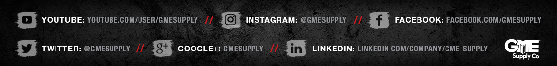 Be sure to follow us on social media to keep up with everything GME Supply has going on!