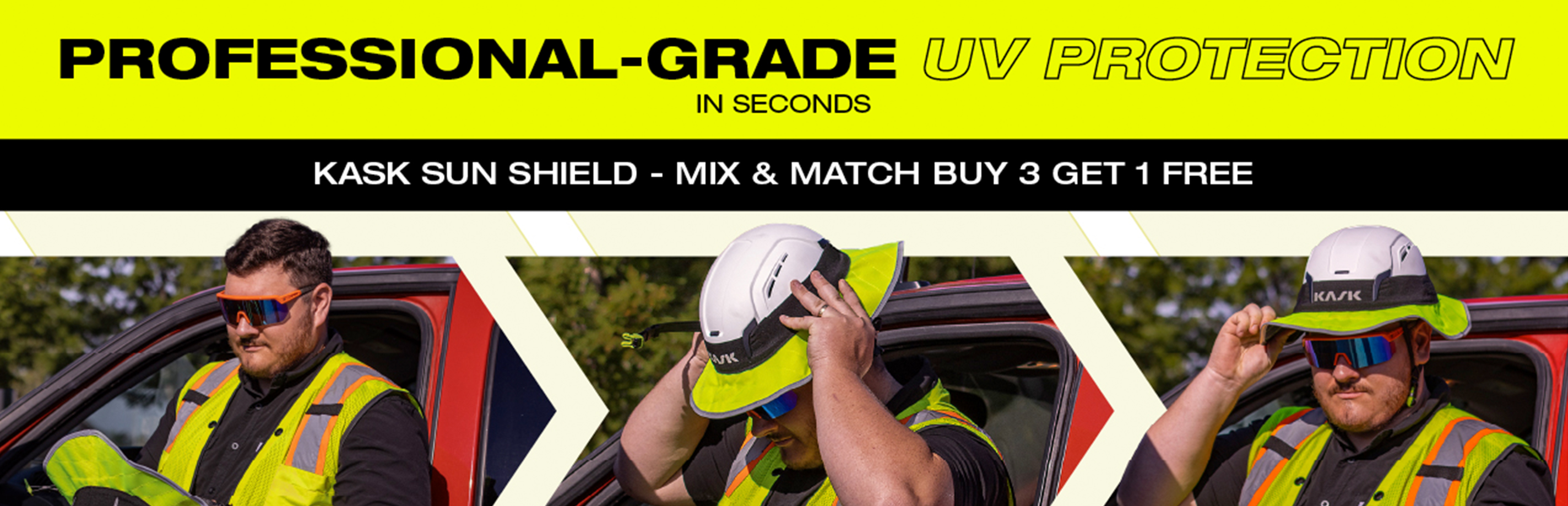  Buy 3 Get 1 Free on KASK Sun Shields through the month of July