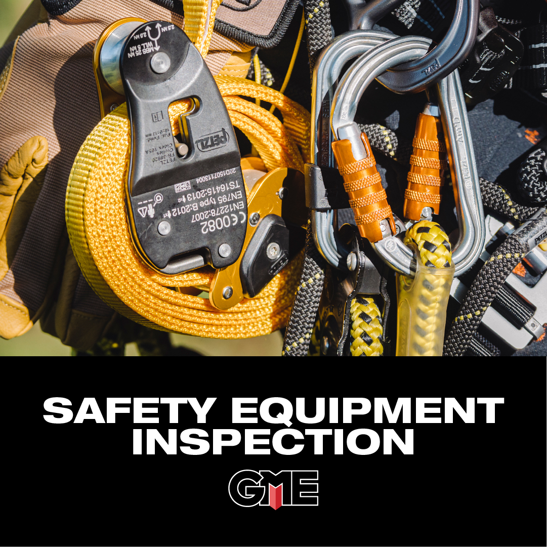 Safety equipment inspections with GME Supply