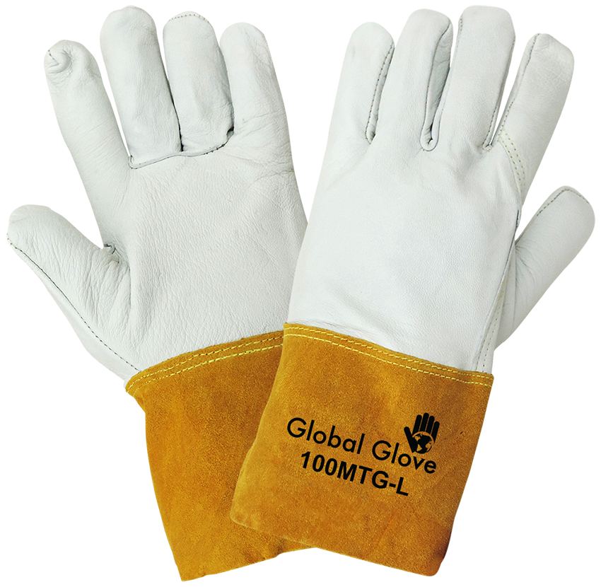 Global Glove Premium Goatskin Mig Tig Welder Glove from GME Supply