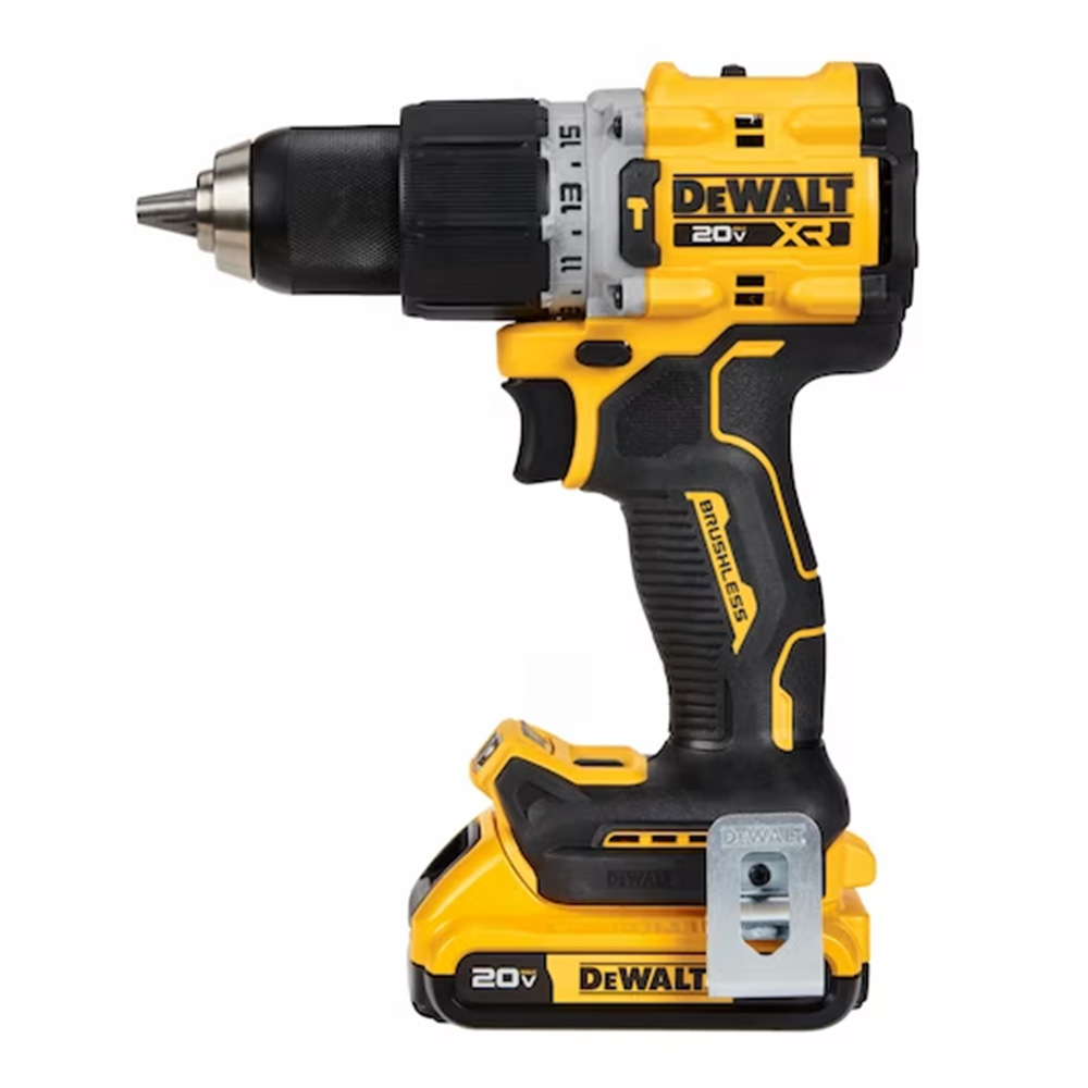 DeWALT 20V MAX XR Brushless Cordless 1/2 in. Hammer Drill/Driver Kit ...