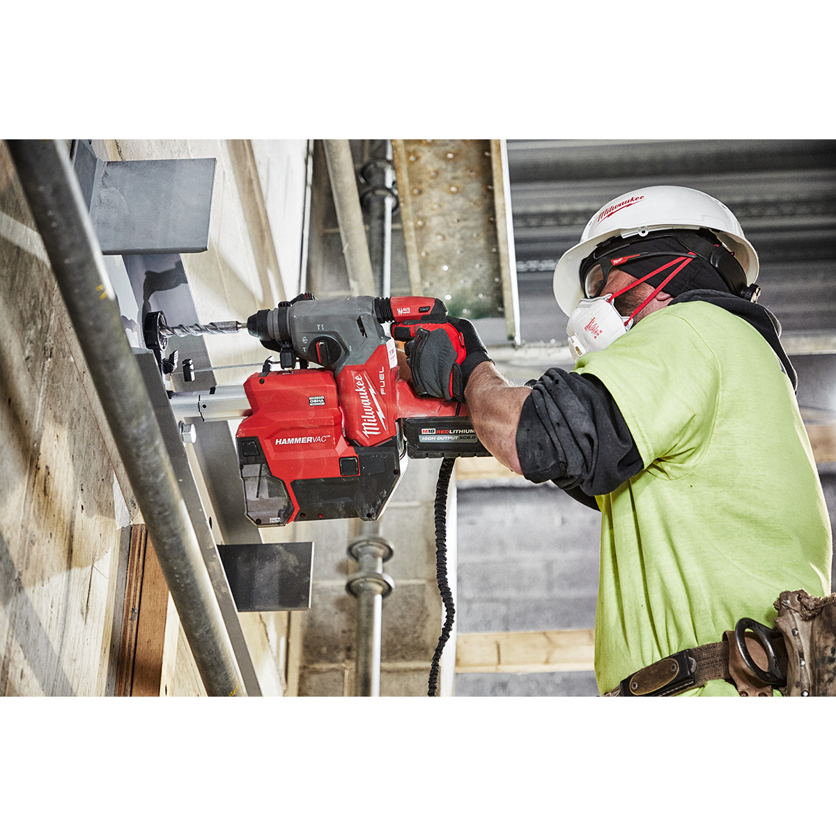 Milwaukee M18 FUEL 1 Inch SDS Plus Rotary Hammer with Dust