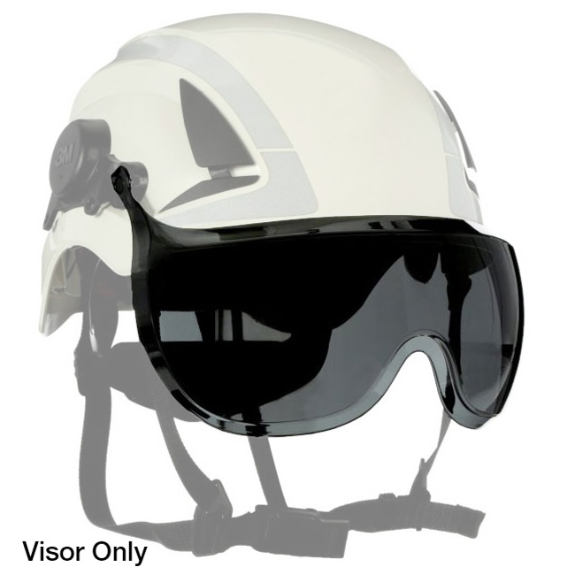 3M™ SecureFit™ X5000 Series Safety Helmet Short Visor X5-SV01, Clear,  Anti-Fog/Anti-Scratch, 10/Case