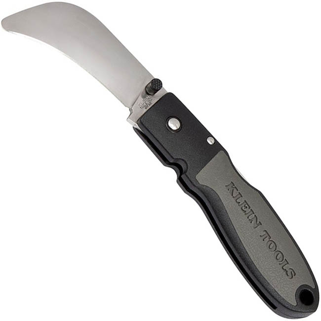 Klein Tools 44005R Hawkbill Lockback Round Tip Knife from GME Supply