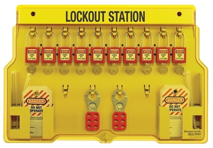 Master Lock Zenex 10 Lock Padlock Station from GME Supply
