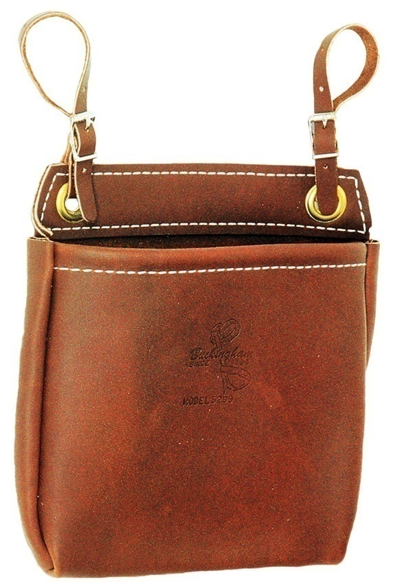 Buckingham Leather Nut and Bolt Bag - Burgundy from GME Supply