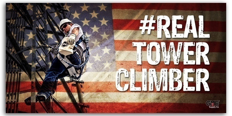 Real Tower Climber Banner from GME Supply