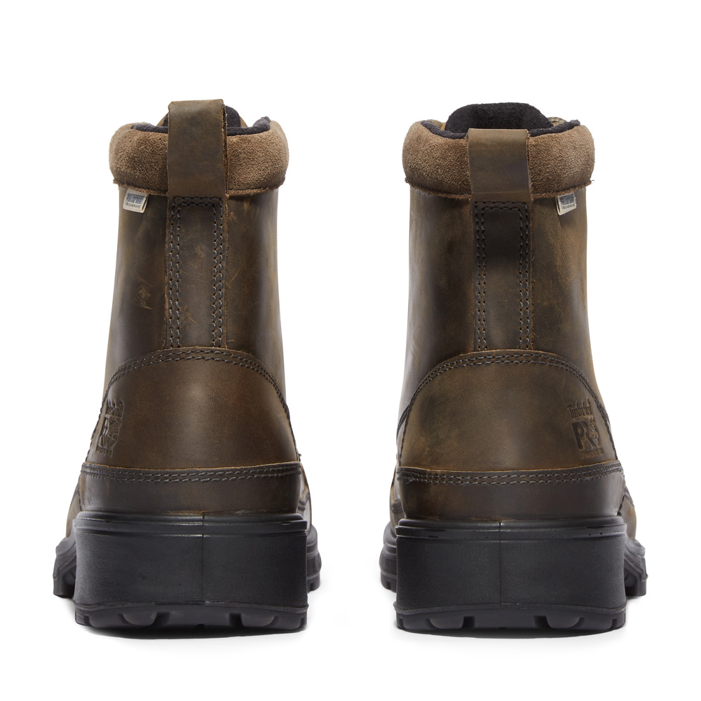 Timberland PRO Men's Nashoba EK+ 6 Inch Composite Toe Waterproof Work Boots