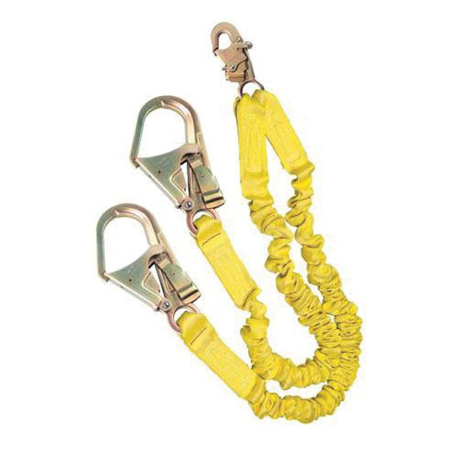 3M DBI Sala Shockwave 2 Twin Leg Lanyard with Rebar Hook