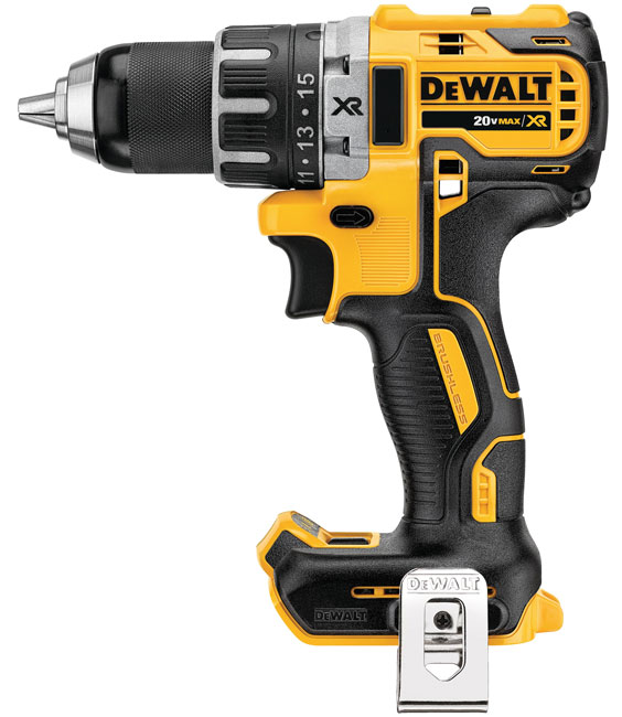 DeWalt 20V MAX XR Li-Ion Brushless Compact Drill/Driver (Tool Only) | DCD791B from GME Supply