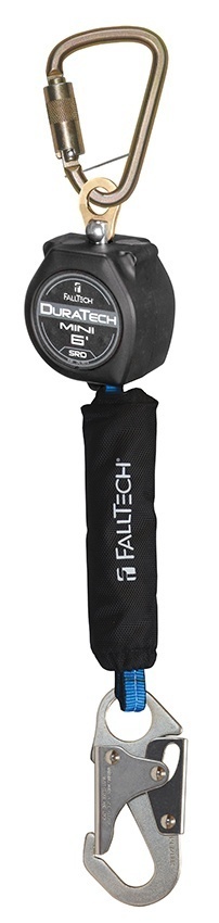 FallTech DuraTech Mini SRD with Steel Snap Hook - 6 Foot from GME Supply