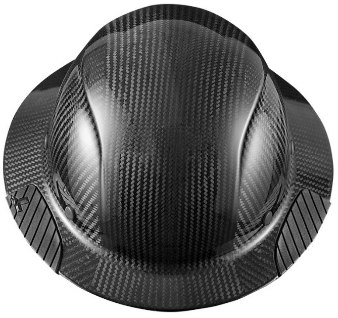 Lift Safety Dax Carbon Fiber Full Brim Hard Hat from GME Supply