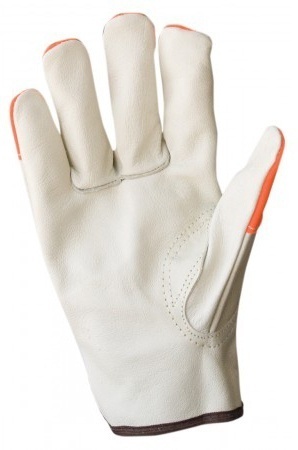 Ironwear 'Watch Your Hands' Buffalo Grain Leather Driver Gloves from GME Supply