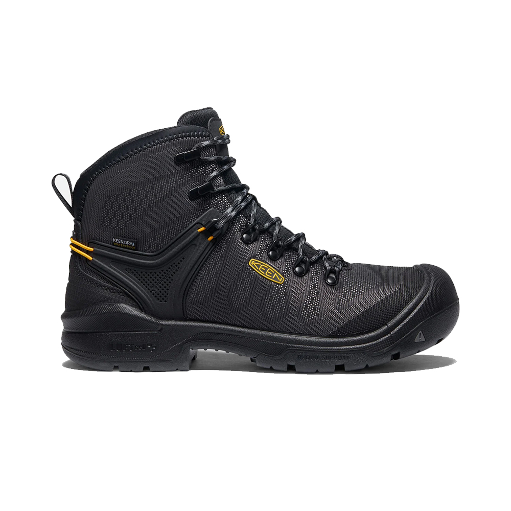 Keen Men's Dearborn 6 Inch Waterproof Work Boots with Carbon-Fiber Toe ...