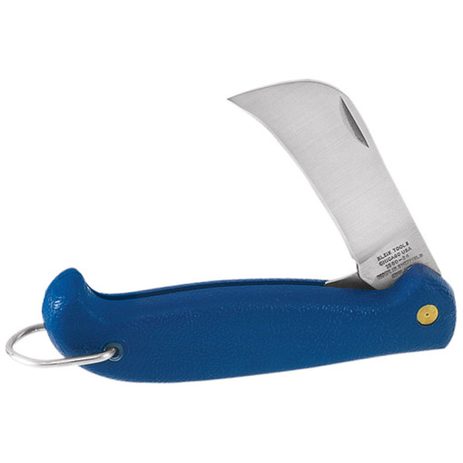 Klein Tools Stainless Steel Hawkbill Pocket Knife from GME Supply