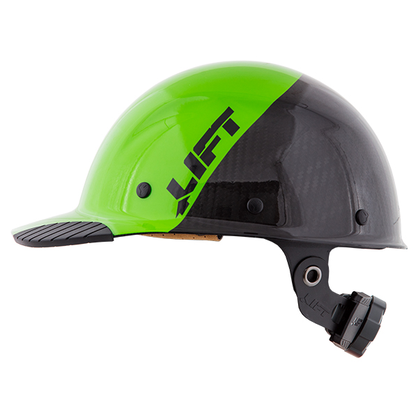 Lift Safety DAX Green Fifty 50 Carbon Cap Style Hard Hat ...