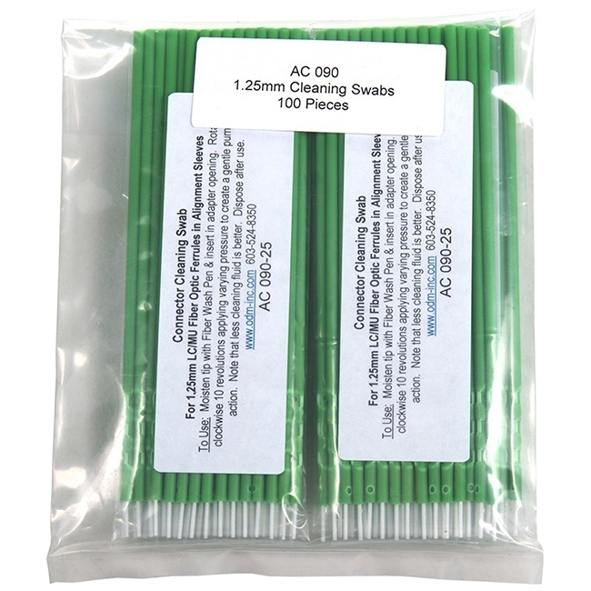 ODM AC 090 1.25 MM Cleaning Swabs (100 Pack) from GME Supply