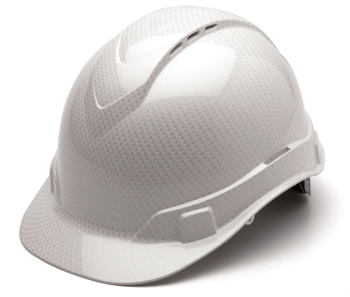 Pyramex Ridgeline Vented Cap Style Hard Hat with 4 Point Ratchet Suspension