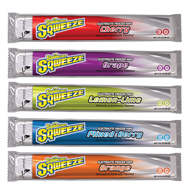 Sqwincher Sqweeze Pops - Assorted Flavors (150 Pack) from GME Supply